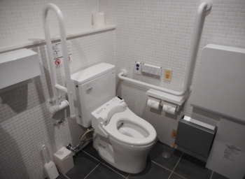 Barrierfree toilet