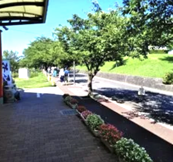 On the opposite side