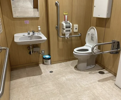 Toilets for disablede
