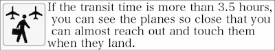 Airplane connecting time