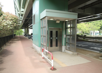 Elevator to second floor